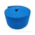 Nylon Cleaning Pad Blue Non-Scratch Scrubbing Pad Roll Factory